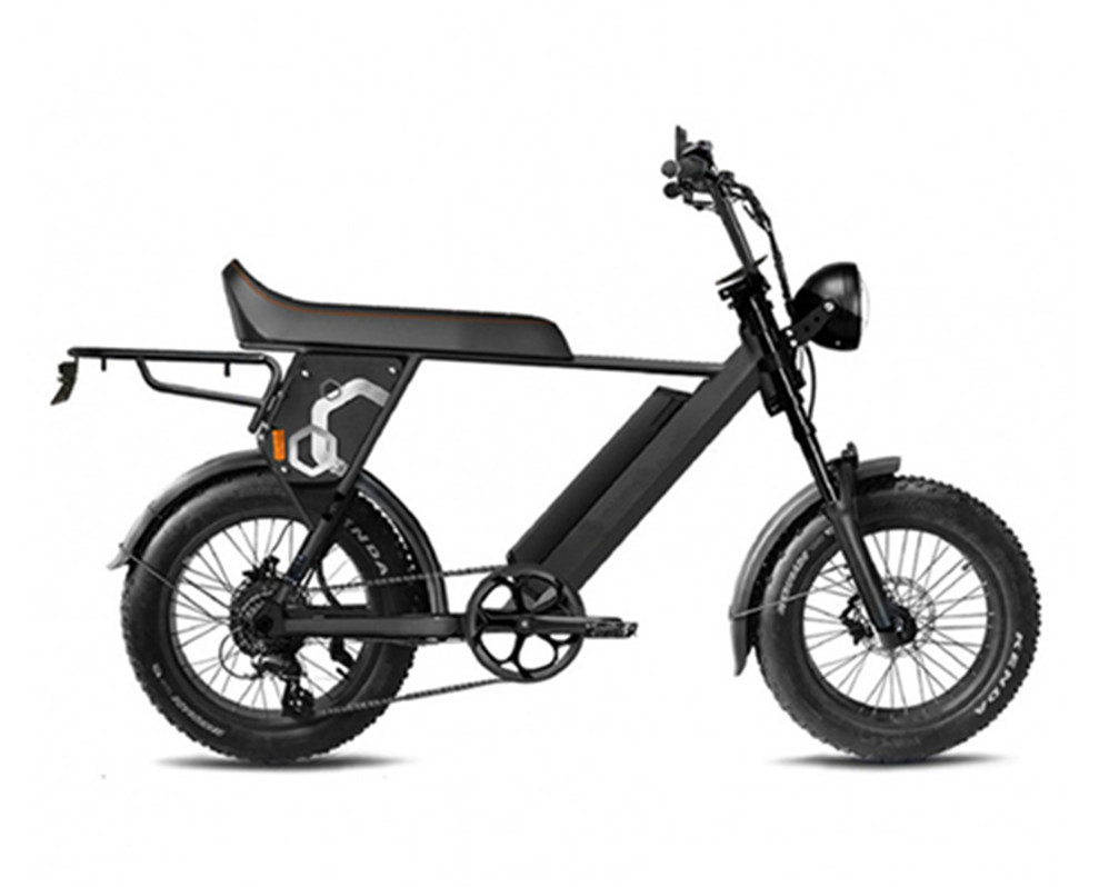 Суперэлектромотоцикл скремблер типа ebike utility с широкими шинами e bike speed Lee9410-1
   