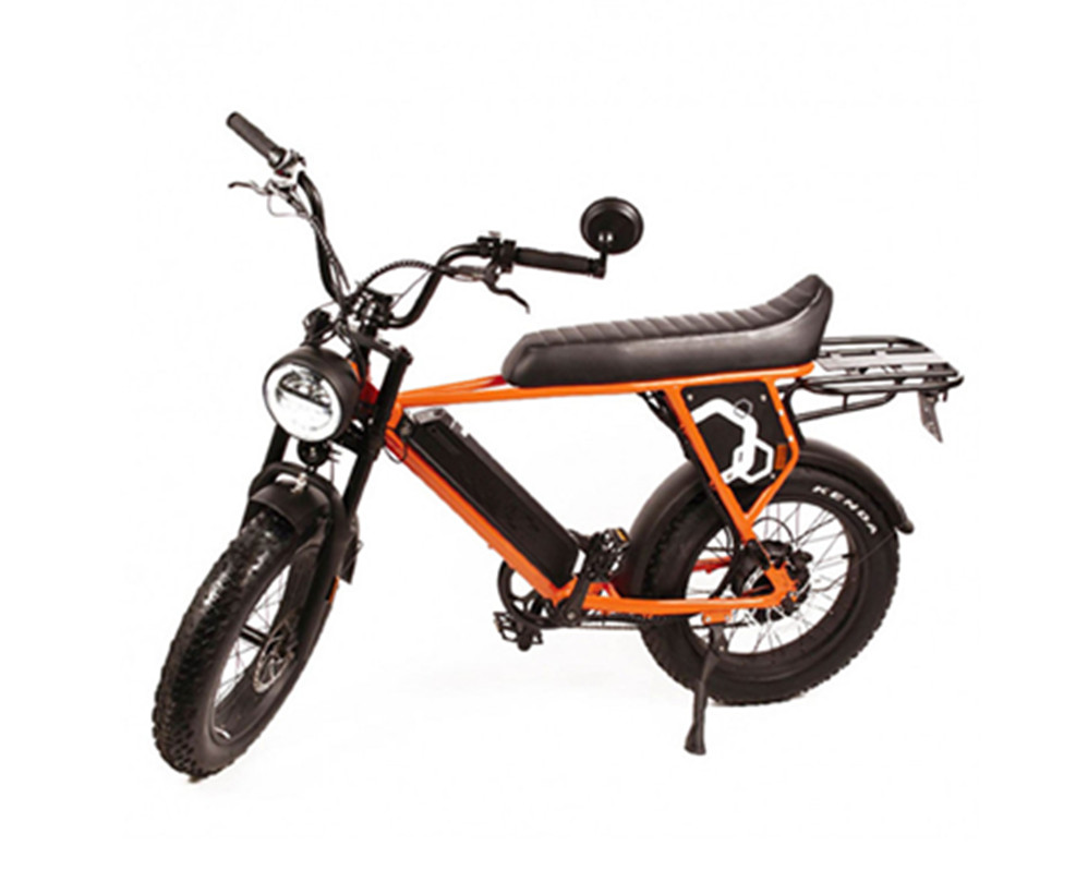Суперэлектромотоцикл скремблер типа ebike utility с широкими шинами e bike speed Lee9410-1
   