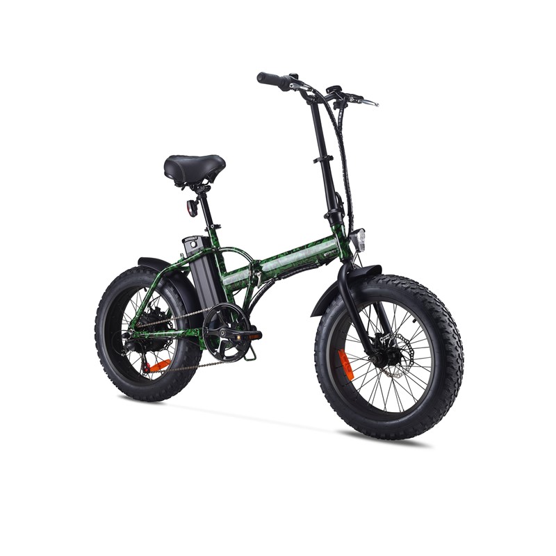 Электрический складной велосипед LEEF8130-X4