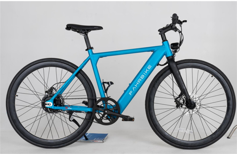  Lee7000 700C Commuter e-bike Road Electric Bike Single Speed Belt Drive Electric Bicycle