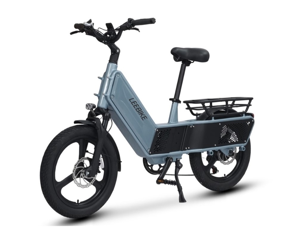 Compact Aluminum Frame Electric Cargo Bike