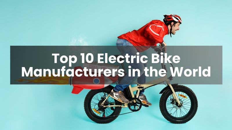 Top 10 Electric Bike Manufacturers in the World (2025)